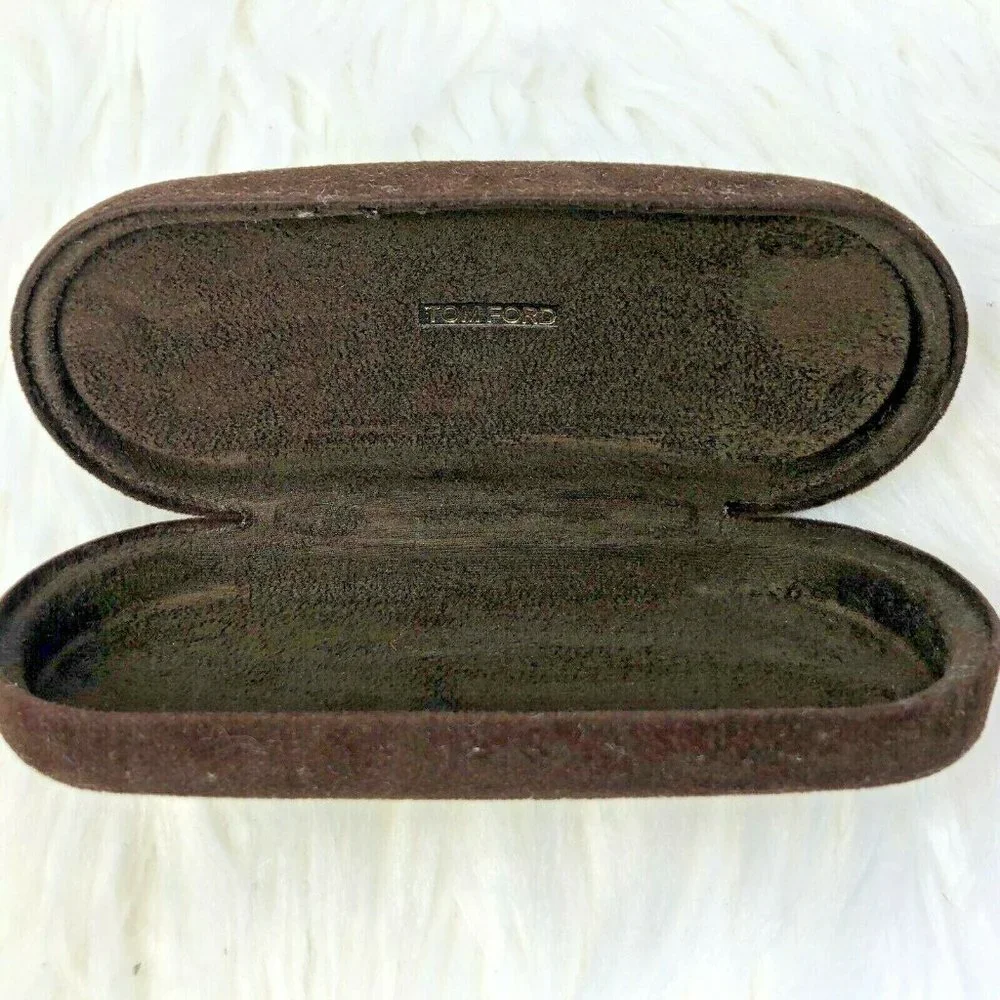 Tom Ford Dark Brown Sunglasses Case